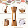 Manual Salt and Pepper Grinder Solid Wood Adjustable Coarseness Large Capacity Multi-purpose Spices Grinder Kitchen Cooking Tool 5