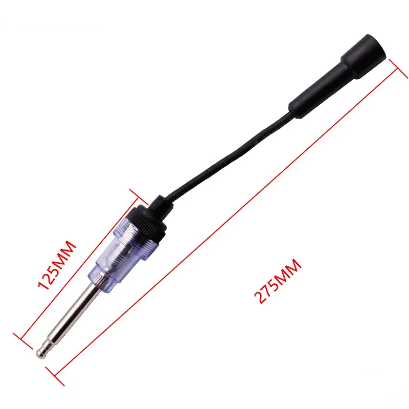 6pcs Car Spark Plug Tester Ignition 12V In-Line Igniton Wire Test Diagnostic Tools