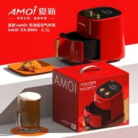 6.5L large capacity authentic air Fryer new China Red multi-functional home electric fryer fries machine 1