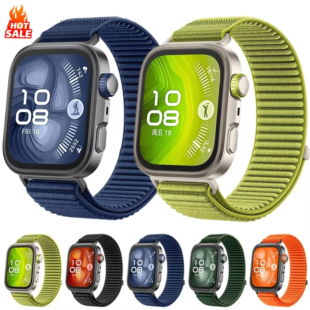 Premium Nylon Loop Strap for Huawei Watch Fit - Comfortable & Breathable Band Accessories