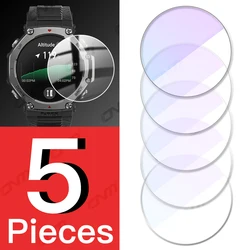 Ultra - HD Clear Tempered Glass Screen Protector - Anti - Scratch 2.5D Film - Amazfit T - Rex 3 (5 Pcs)