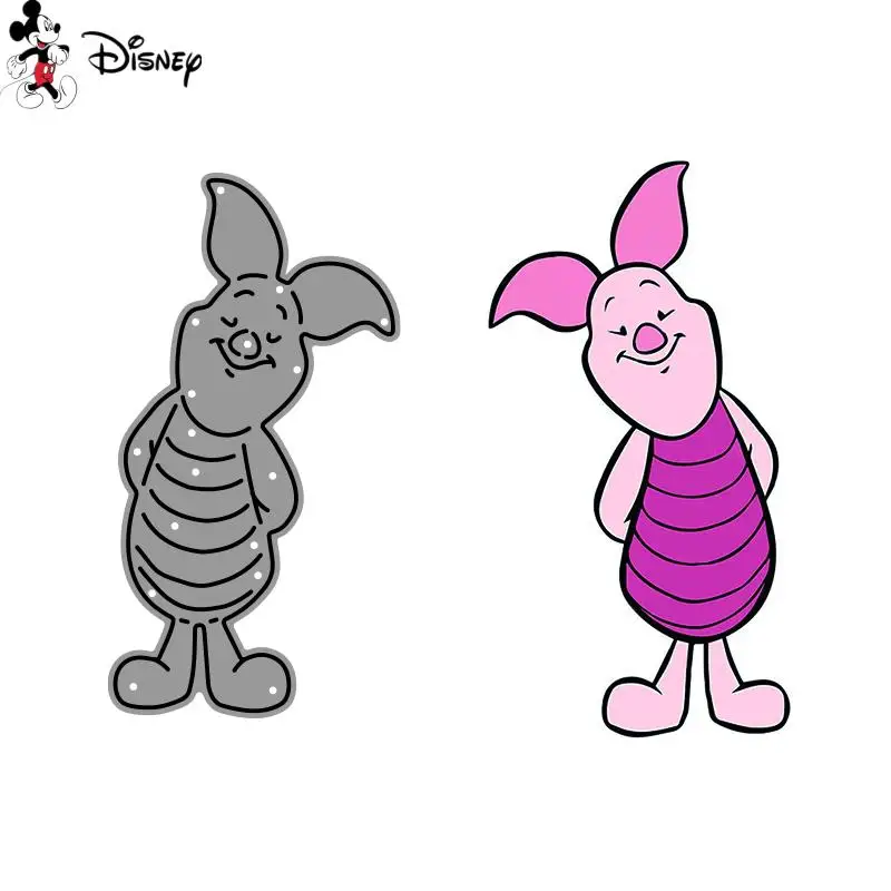 

Cute Disney Piglet Cutting Die Winnie the Pooh Metal Cutting Dies For DIY Scrapbook Paper Card Decorative Craft Die Cut New 2022
