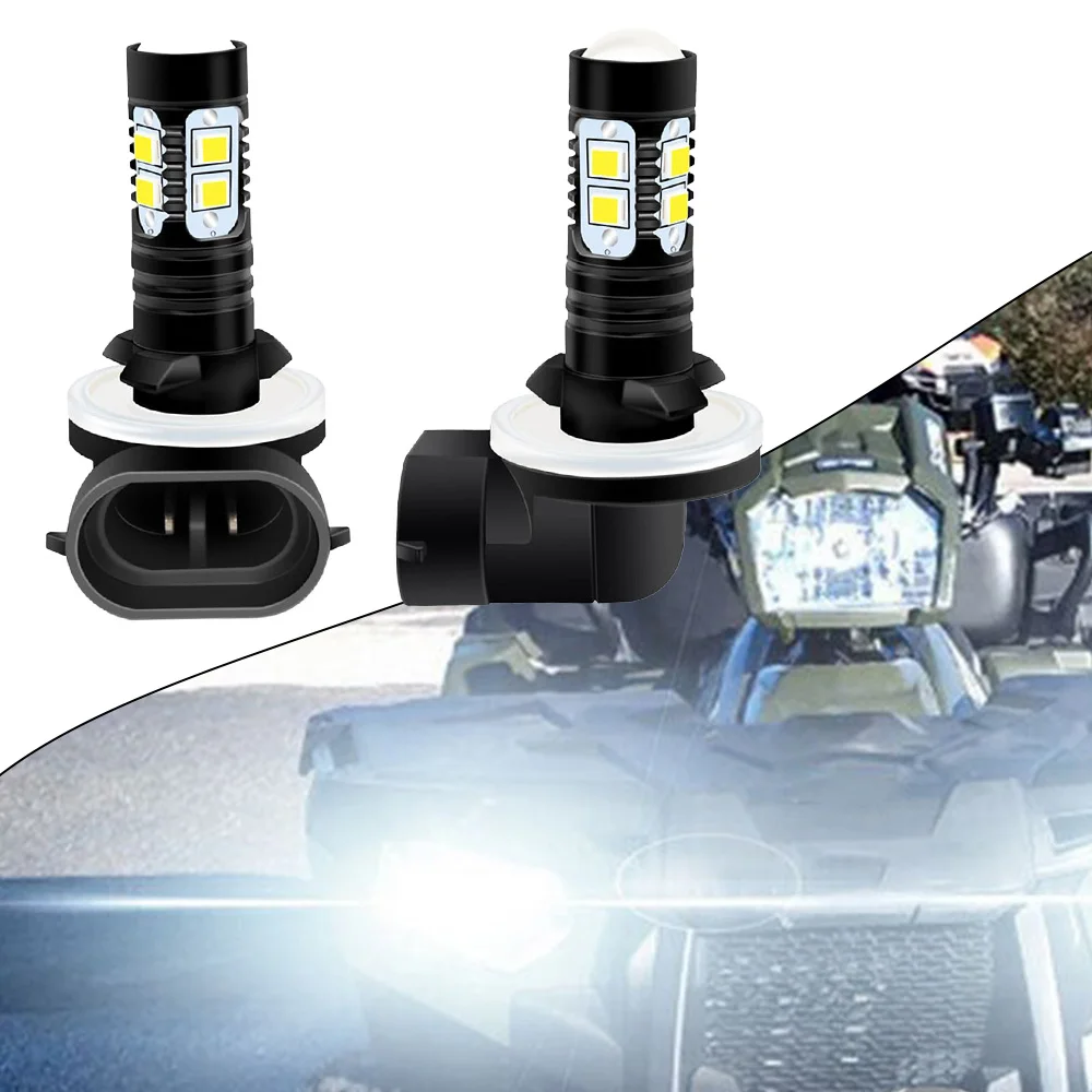 

Светодиодные лампы для фар Polaris Sportsman 881 886 889 300, белые, 2 шт.