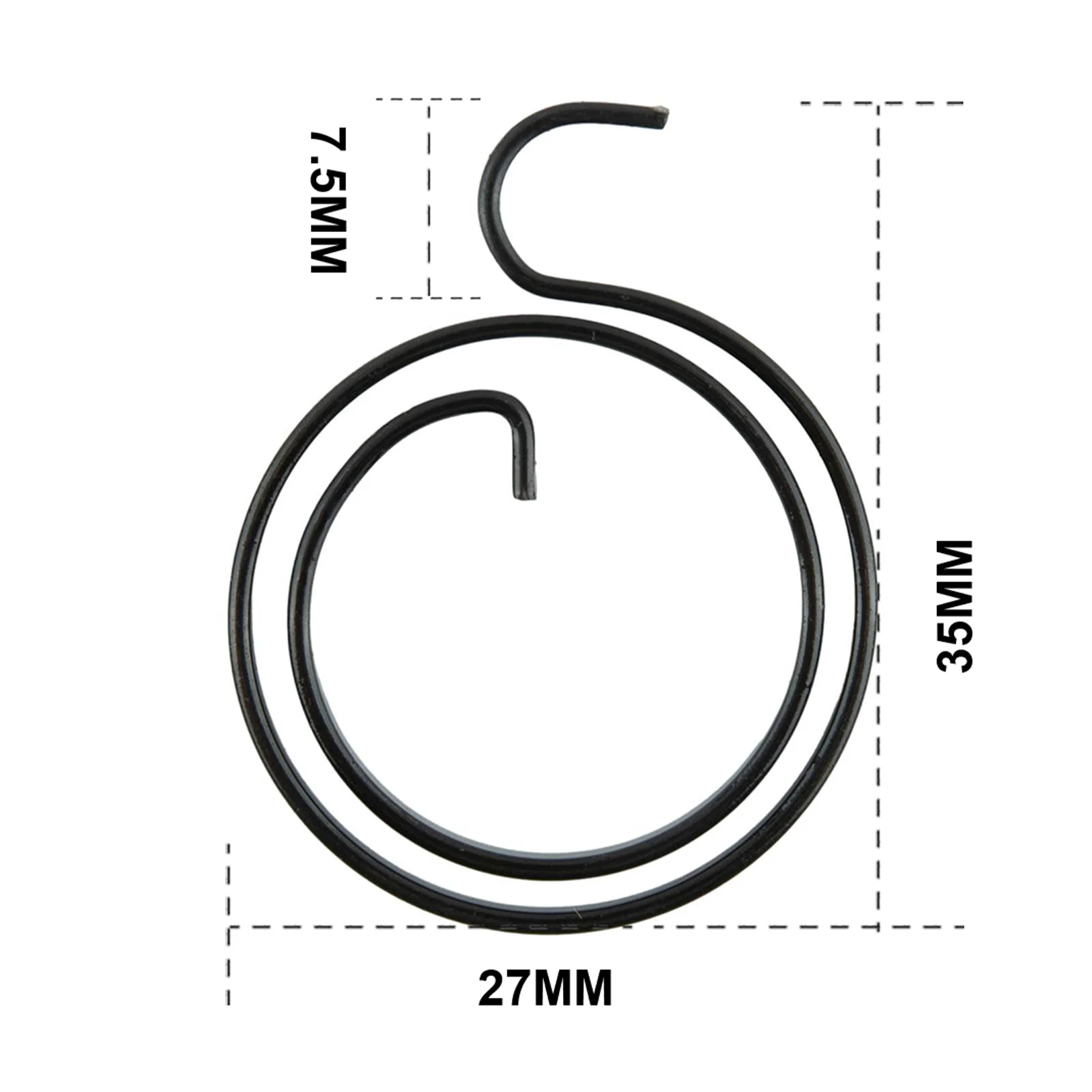 

10pcs Door Knob Springs Handle Lever Latch Replace Spring Internal Coil Repair Spindle Lock Torsion Springs For Home Hardware