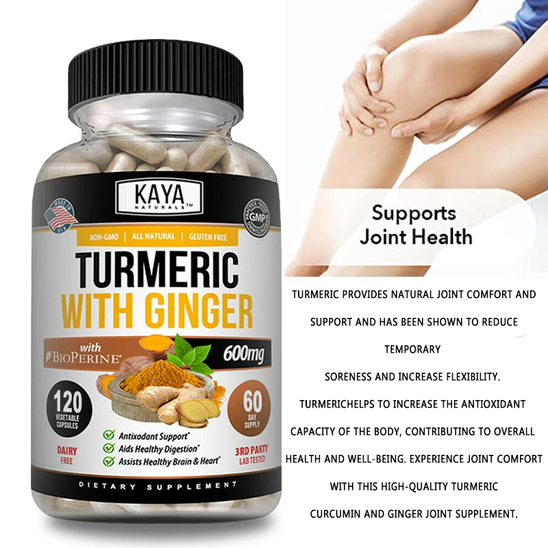 Curcumin 1950 Mg Natural Joint Inflammation Support, Maximum