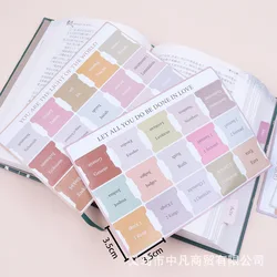 Large Print Easy - to - Read Bible Tabs - Self - Adhesive Index Stickers (90 Sheet)