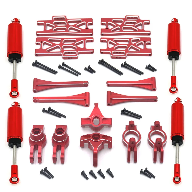 

WLtoys 1/10 104016 104018 104009 1/12 12402-A 12404 12409 Remote Control Car Metal Steering Cup Swing Arm Upgrade Kit