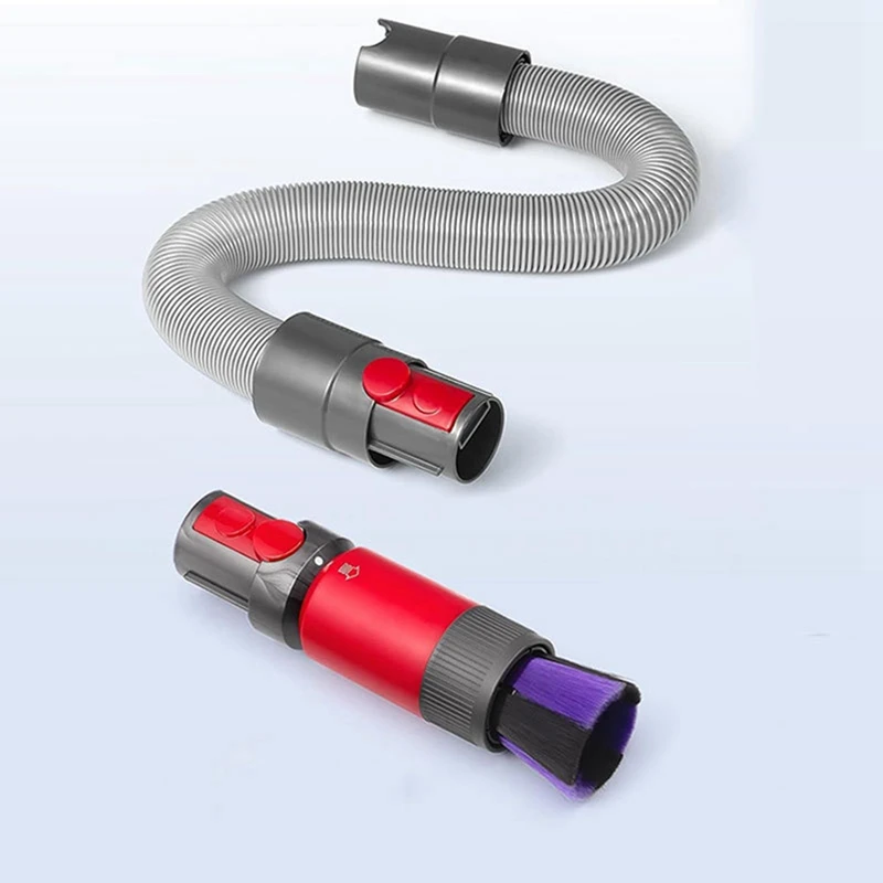 

Насадка На щетку для пылесоса Dyson V7 V8 V10 V11 V15, инструмент для очистки мягкой щетки с удлинительным шлангом и блокировкой запуска, прост в использовании