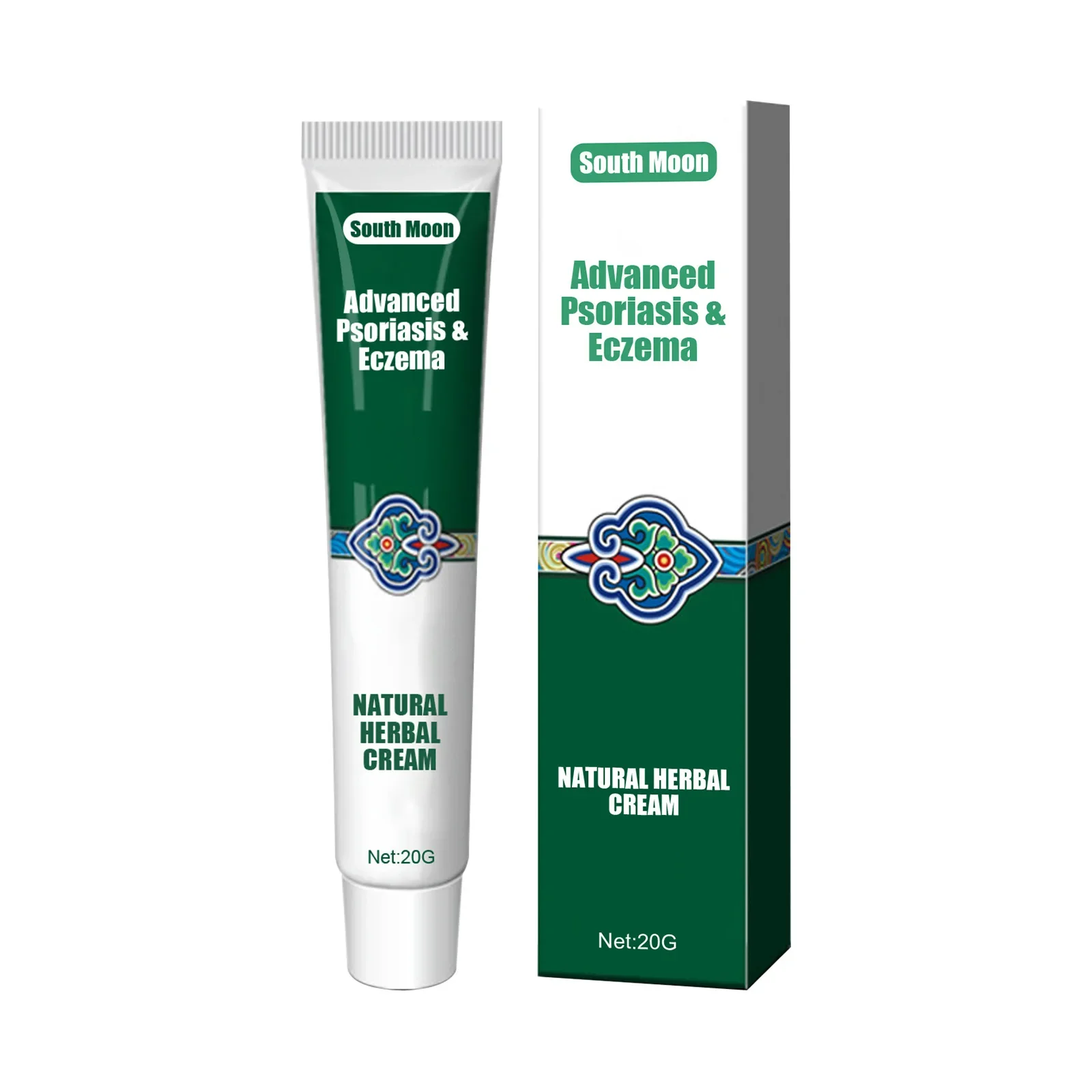 South Moon Psoriasis Ointment Eczema Herbal Cream Treatment Urticaria Desquamation Antibacterial Anti-Itching Health Skin Care