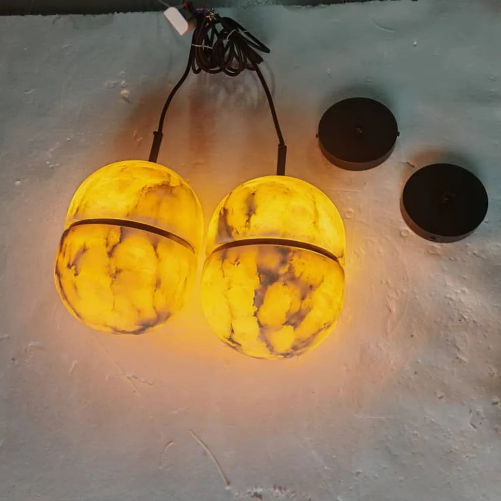 Marble Gold Chandelier 5