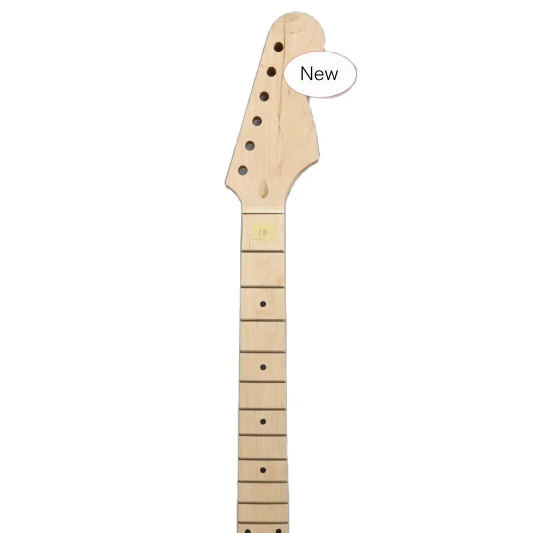 

Maple Guitar Neck 22fret 30inch Dot Inlay Maple Fretboard Long Scale