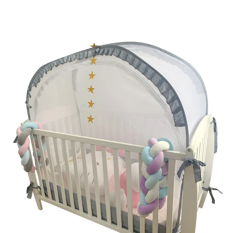 Automatic Ejector Free Collapsible Yurt Net for Infants and Children 4
