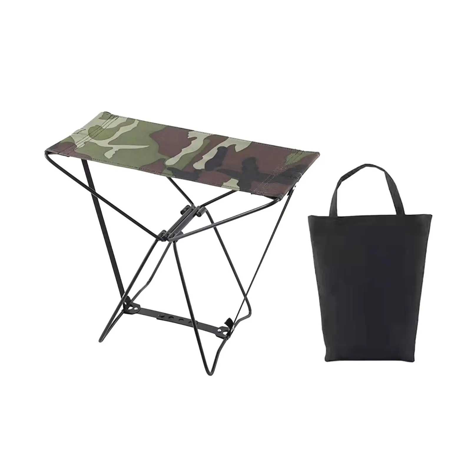 Camping Folding Stool Lightweight Compact Camp Stool for Travel Garden