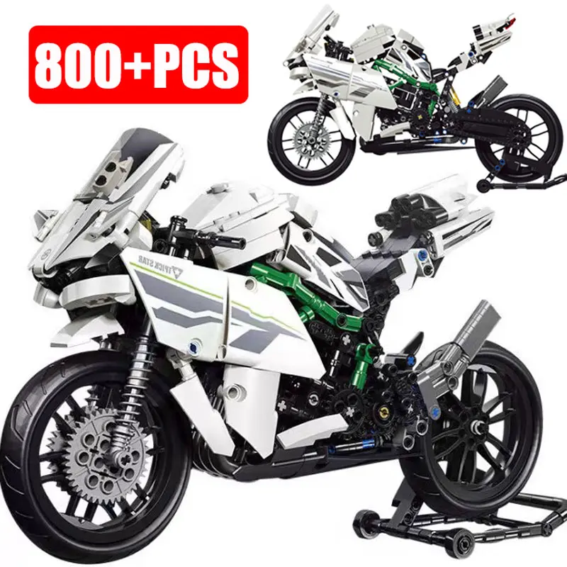 Мотоцикл скоростной автомобиль Kawasaki H2 супер мотоцикл городской гоночный