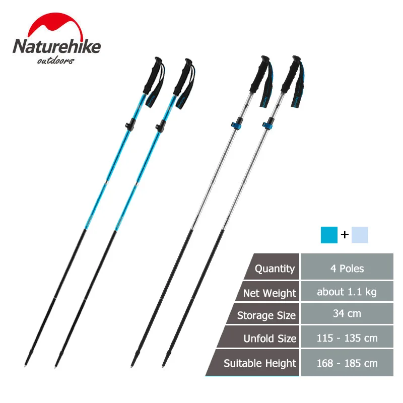 Naturehike Trekking Poles Nordic Walking Poles Campers Haven