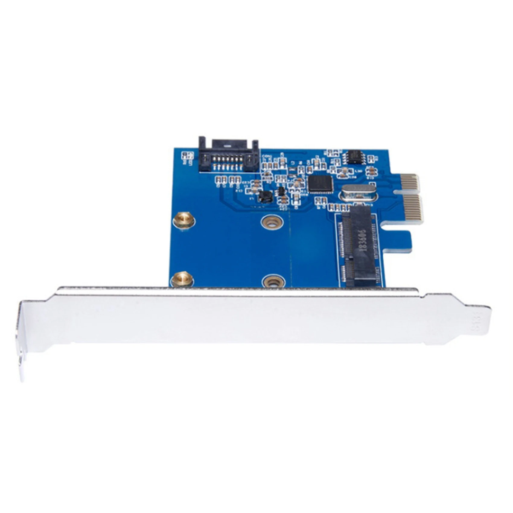 PCI-E 확장 카드, MSATA 어댑터 카드, 하드 디스크 어댑터 카드, MSATA + SATA3.0, ASM1061
