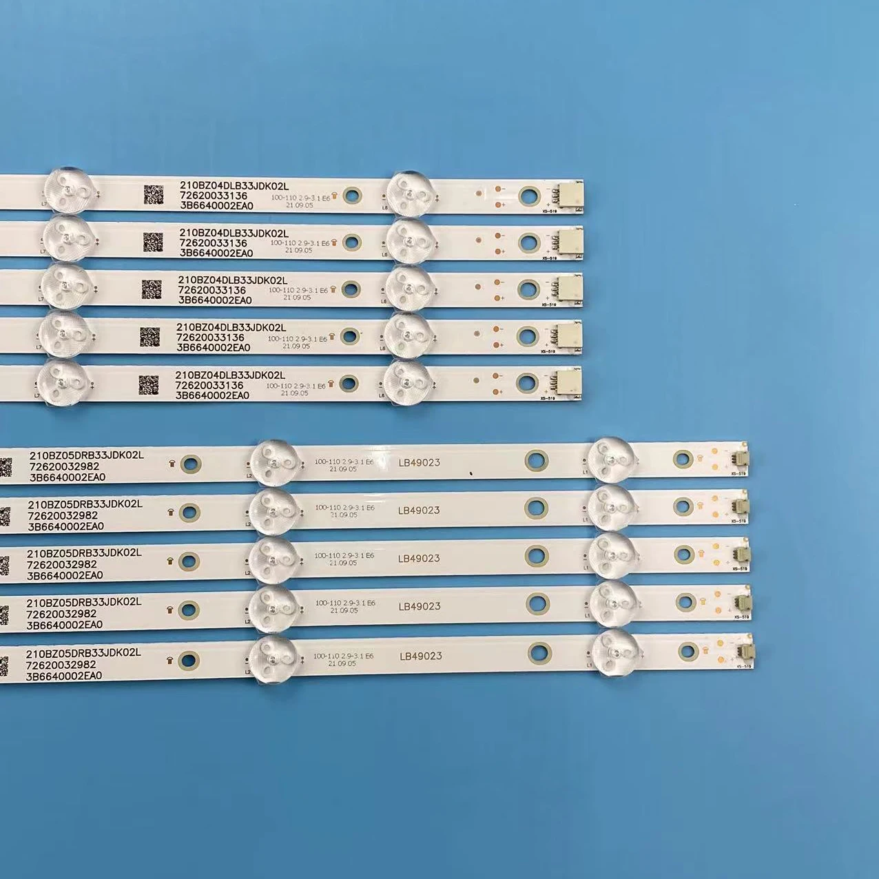 Tira de Retroiluminação Led 49pus6262 12 49pus6412 12 49pus6432 12 49pus6482 12 49pus6803 12 - Imagem 3