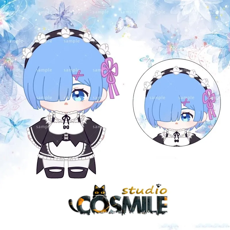 

Cosmile Re:Zero kara Hajimeru Isekai Seikatsu Rem Stuffed Plushie Plush 20cm Plush Doll Toy Body Clothes Clothing Gift Sa ML Jun