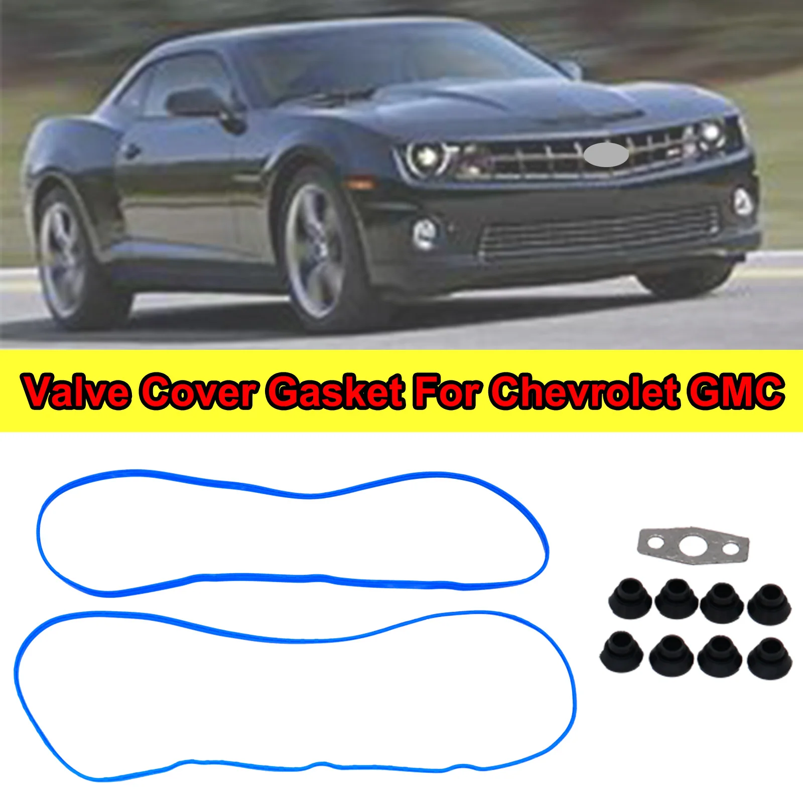 

Engine Valve Cover Gasket Accessories For Chevrolet GMC Pontiac Cadillac Suburban Tahoe 1999 2000 2001 2002-2016 4.8L 5.3L 6.0L