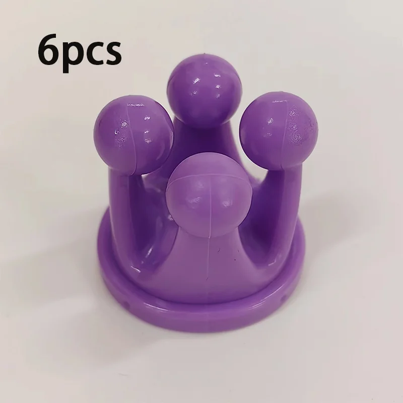 Description Picture 4 of item6Pcs Toothbrush Holder Punch Free Silicone Hook for Bathroom Razor Holder Dorm Waterproof Bathroom Kitchen Organizer