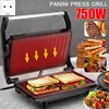 2024 Household Mini Steak Machine Hamburger Fried Egg  Sandwich Maker Non Stick Surface Grill Toaster EU Plug 1