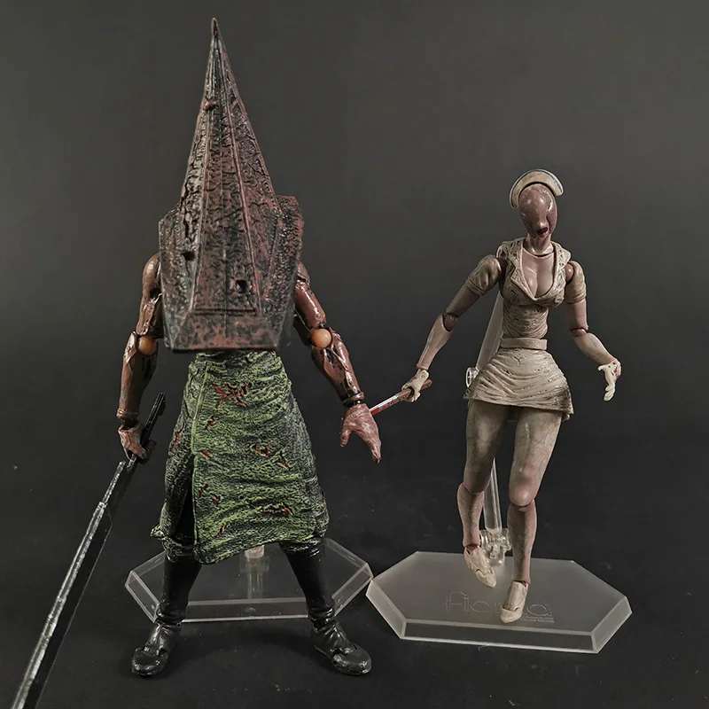 

Figma SP055 Silent Hill Red Pyramd Thing / SP061 Bubble Head Nurse Figurine Collection Action Figure Model Toy Gift