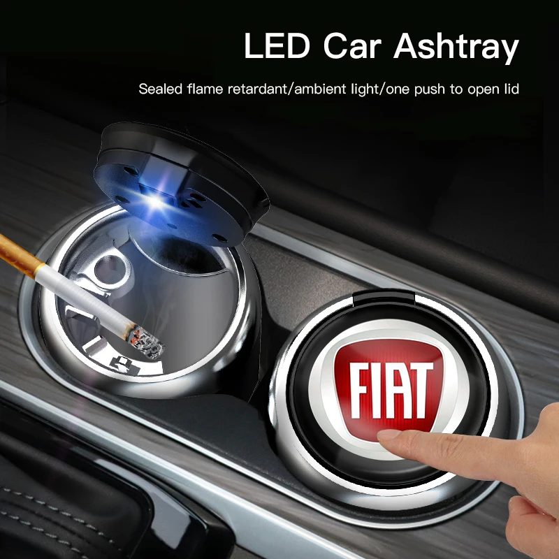 LED Auto Cup Holder Ashtray With Coin Storage Cup For FIAT 500, Punto Tipo,  Panda, Ducato, Stilo, Fiorino, Doblo, Bravo, Freemont, And Strada Perfect  For Cigar And Ash Tray Use From Dhgatetop_company
