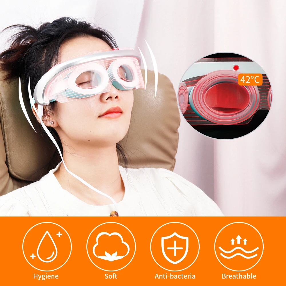2022 3 Colors Led Light Therapy Eyes Mask Massager Photon Treatment