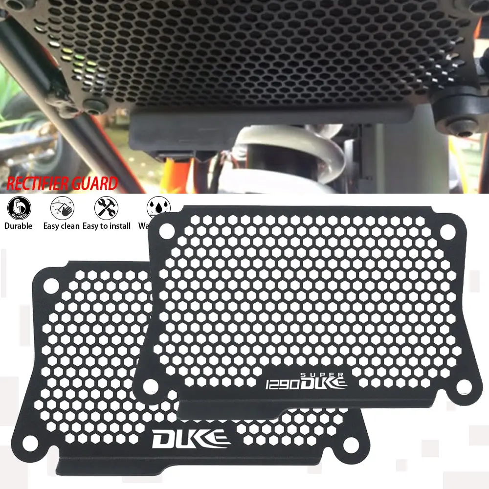 

2023 Motorcycle Accessories Radiator Guard Rectifier Protector Covers For KTM 1290 Super Duke GT 2016 2017 2018 2019 2020 2022