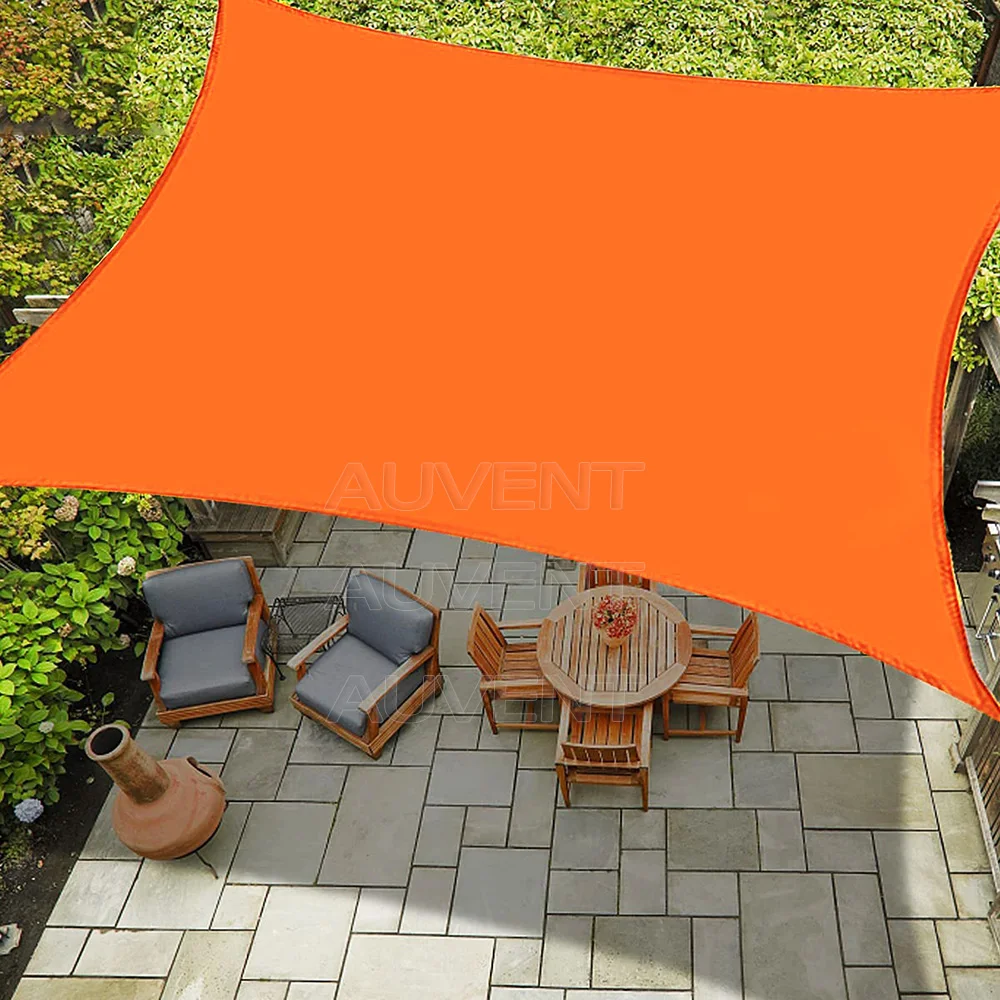Tenda Da Sole Rettangolare 2x3m AVOFOREST - Impermeabile E Protezione UV 98% Per Esterno