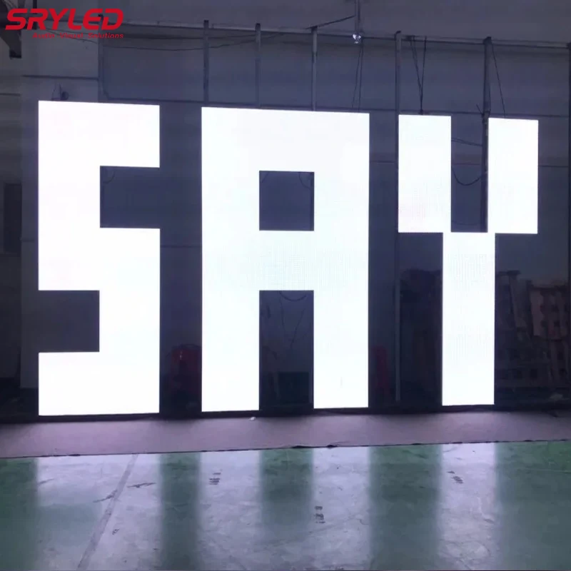 

SRYLED 500x500 мм Внутренний RGB фотоэкран P3.91 литой под давлением алюминиевый прокатный рекламный видеостена фотоэкран