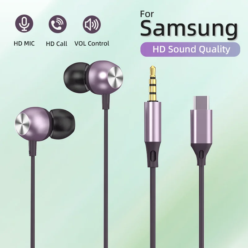 Mm Samsung S21 Ultra Earphones Type C With DAC Microphone