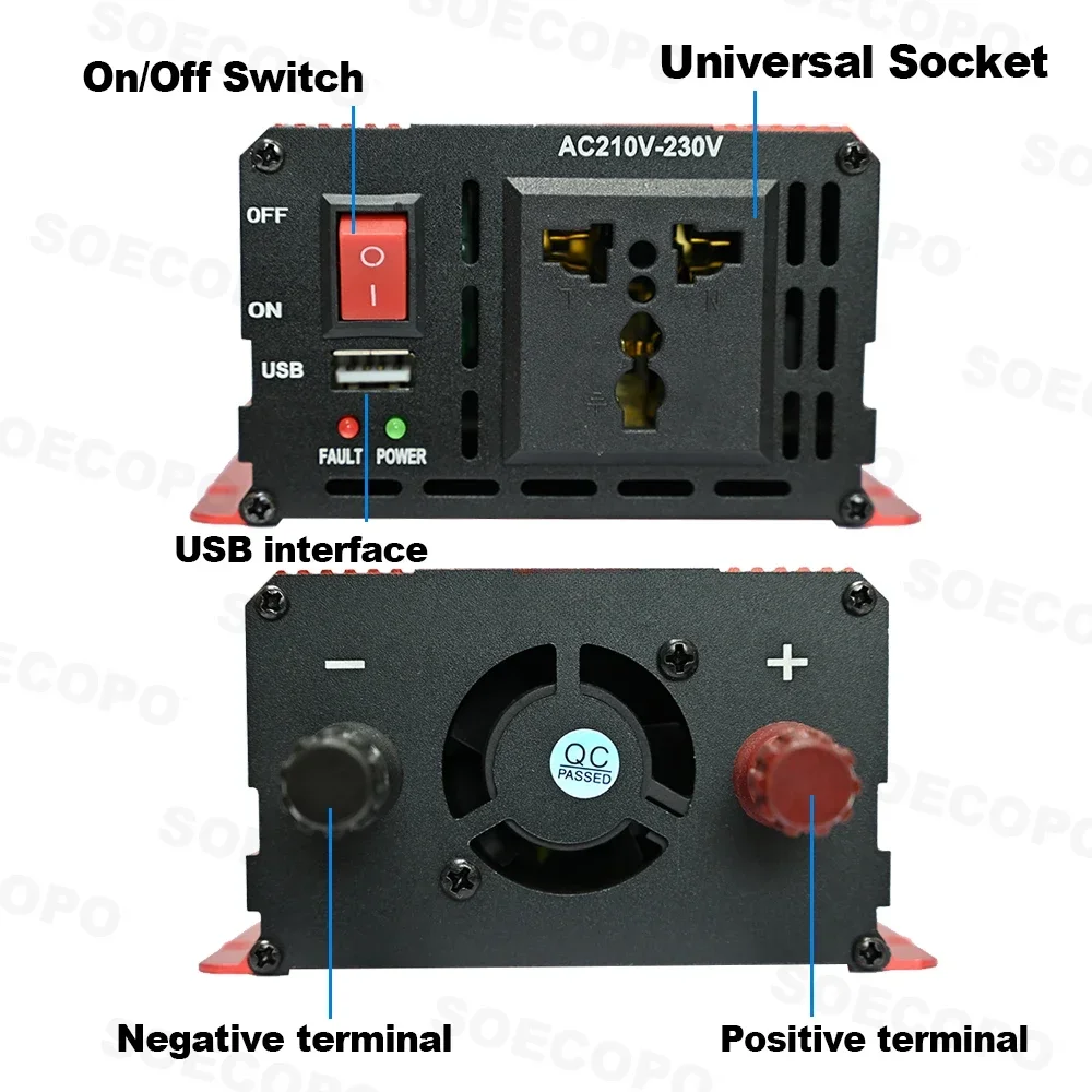 Upgrade 6000W Complete Solar Kit 100A Controller 300W Mono Panel 12V-110/220V Inverter & Mounting Accessories for Off-Grid Power