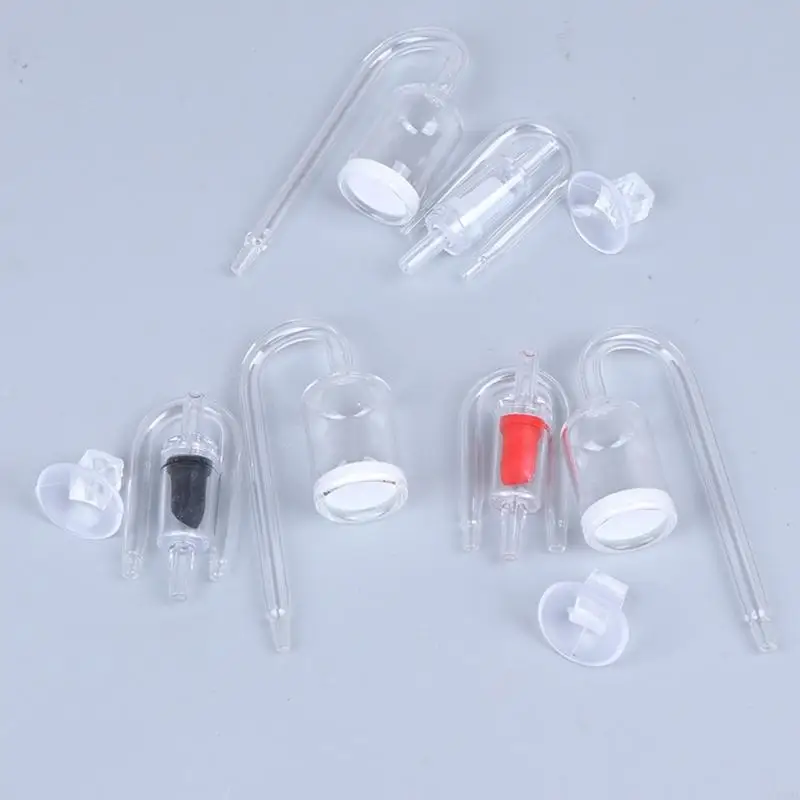 13MA CO2 Diffuser Set for Aquarium for Nano Size with Suction Cup Check Valve Gla