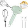 Wireless Portable Electric Food Mixer Automatic Whisk Dough Egg Beater Baking Cake Cream Whipper Kitchen Tool 1