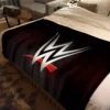 W-WWE World Wrestling LOGO TV GAME Blanket Children's Blanket High Quality Flannel Blankets Soft Comfortable Home Travel Blanket 1