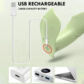 IPHISI Wearable Butterfly DildoVibrator GSpot Sex Toys for Women Clitoris Stimulator Remote Control Panties Vibrating Adult Toy 5