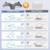 Cervical Memory Foam Pillow Pillows For Neck Shoulder Pain Ergonomic Orthopedic Sleeping Contoured Support Pillow Side Sleepers 6