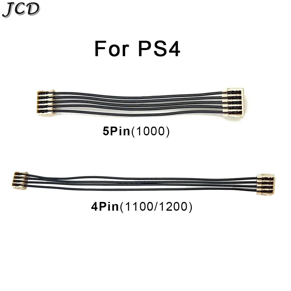 

JCD For PS4 Power Connector Cable For PS4 Slim 1000 1100 1200 Host Power Line 4Pin 5Pin Power Supply Cord Replacement