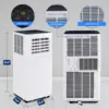 Small Air Conditioner Portable 10,000 BTU with Built-in Dehumidifier - Portable AC unit for rooms up to 450 sq ft - W 6