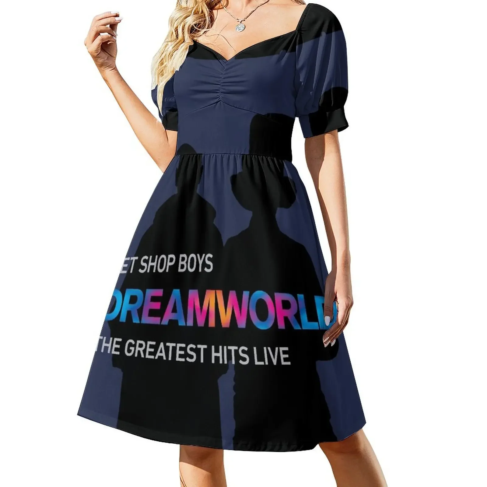 thumbnail image 1 of Onepet Pet Shop Girls The Unity World Vestido sin mangas Conjuntos de verano para mujer Vestido de verano Vestido diario, 1 of 8
