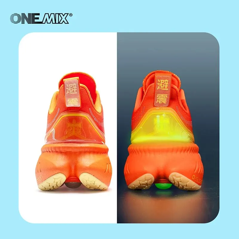 ONEMIX-Zapatillas deportivas con cordones para hombre y mujer, calzado deportivo con amortiguación, antideslizante, para exteriores - Image 6