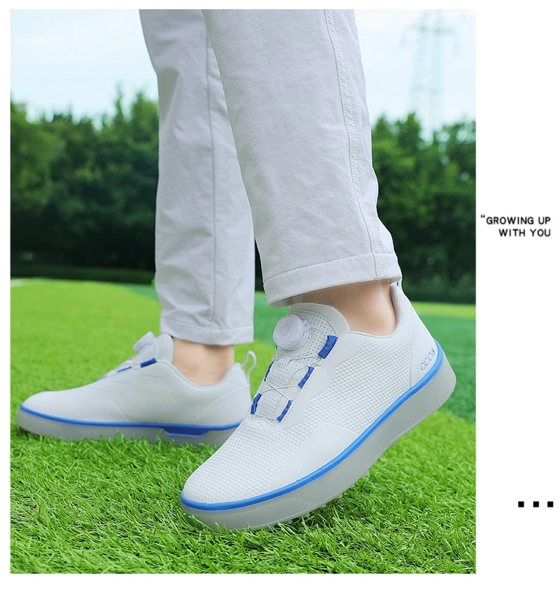 Description Picture 6 of itemGolf Shoes for Men Women Quick Lacing Gym Sneakers Unisex Anti-Slippery Golf Training Couples Sport Shoe