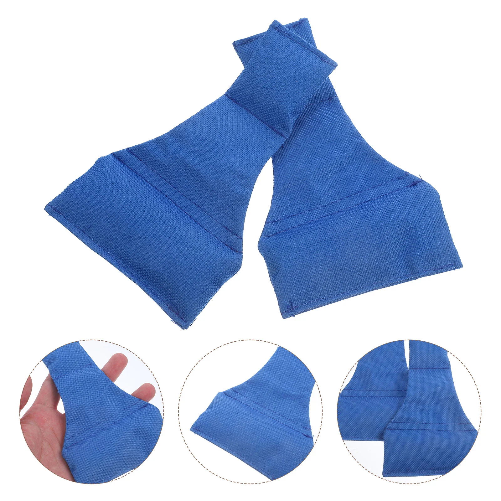 2Pcs Football Referee Bean Bag Large Capacity Throw Bag Portable Soccer Match Gear Long Neck Storage Team Sports