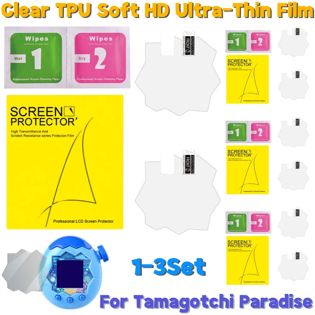 6 Pack Screen Protector Film Scratch-Resistant Soft Screen Protector ...