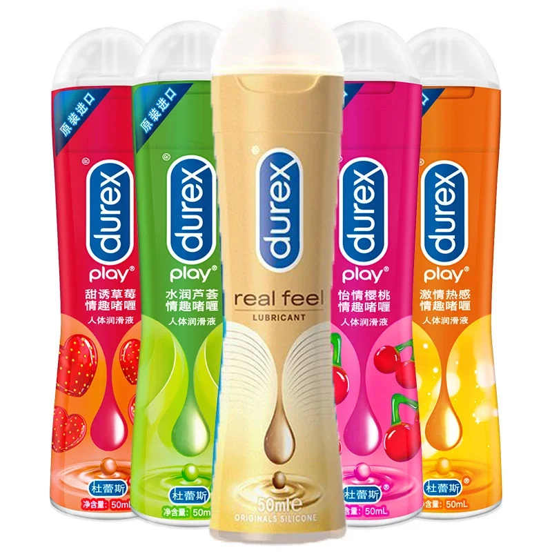 Durex Glattes Gleitöl auf Wasserbasis, Anal-Vagina-Gleitmittel, wärmende menschliche Gleitflüssigkeit, sicher, süchtig, intim