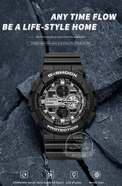 Reloj Casio G-Shock GA-140GB-1A1 Hombre - Negro CASIO