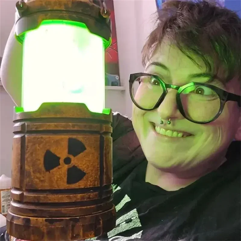Nuclear Reactor Lantern Gift Nuclear Reaction Push Reduction Handheld Lantern Apocalypse Push Light Simulation handheld lantern