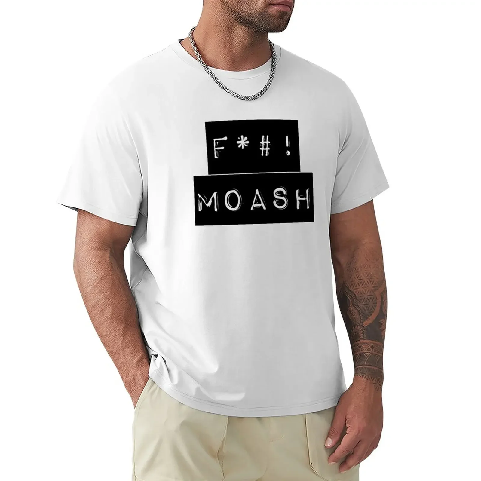 

Moash T-Shirt vintage clothes boys animal print mens graphic t-shirts funny