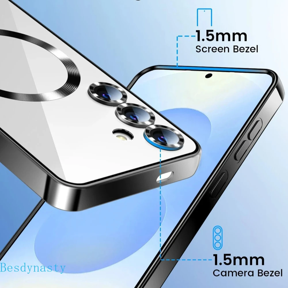 Premium Plating Magnetic Magsafe Phone Case